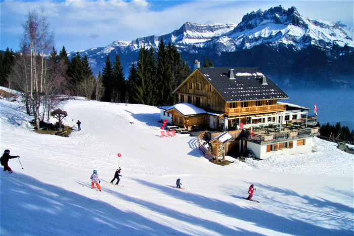 Location appartements dans chalet à Cordon